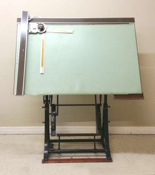 old architects drawing board